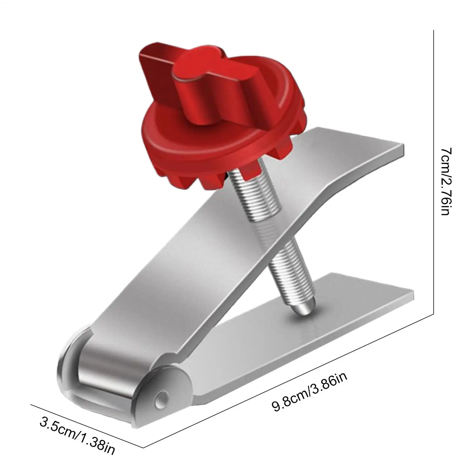 جدار السيراميك رافع أداة 1-5.5 سنتيمتر تعديل الارتفاع البلاط منظم التسوية مستوي الضابط قابلة لإعادة الاستخدام رافع أداة للوحة الباب