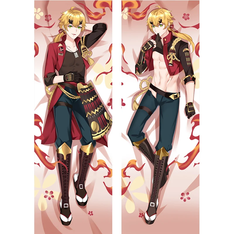 Anime Game Arataki Itto Dakimakura Pillow Cover Muscular Man Cosplay Ayato Male Characters Long Life Size Body Pillowcase