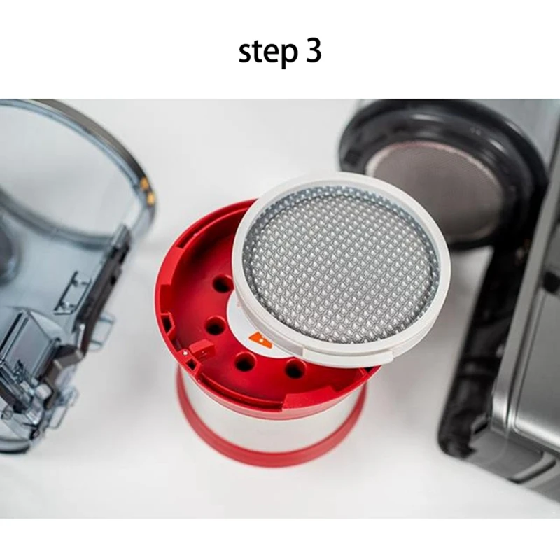 Paquete de 6 filtros HEPA para Xiaomi Mijia SCWXCQ01RR Roborock H6 aspiradora inalámbrica de mano accesorios reemplazables