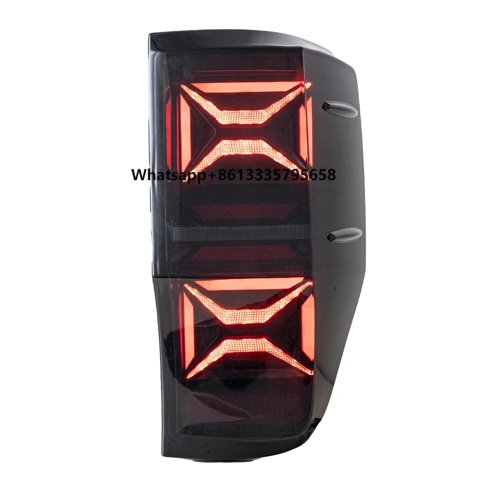 

2012-2020 for Ford Ranger T6 T7 T8 LED Auto Rear Lamps Upgrade New Car Taillights Assembly Fog Brake Turn Signal Car Accessories