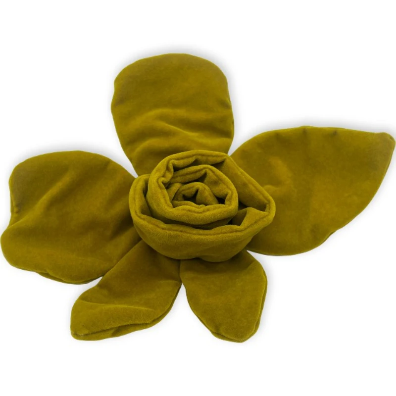 Wholesale Big Velvet Cloth Flower Bud DIY Women Headpiece Shoes Bag Apparel Accessories Velour DIY Hairpin Brooches Decoration