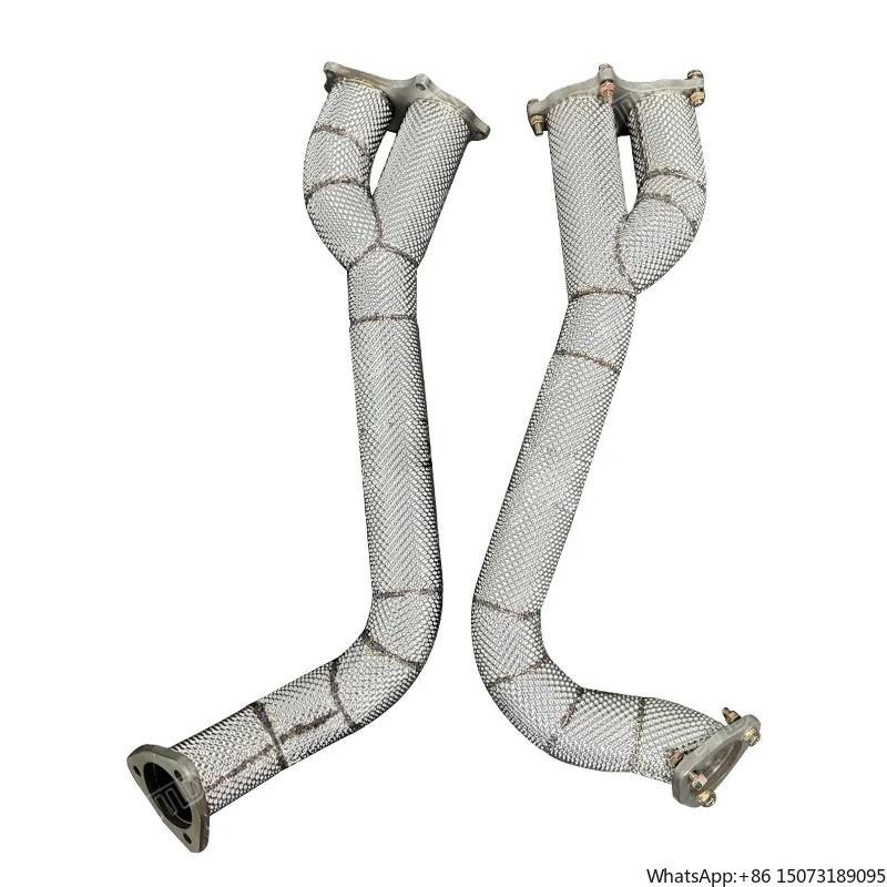 

Выхлопные трубы из нержавеющей стали 304 с теплозащитным экраном, предназначенные для 718 GT4