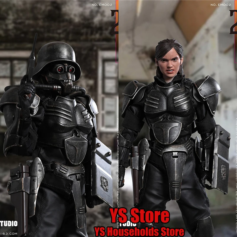 

E3.Studio No.Em002 1/6 Collectible Movable Handsome Mechanical Female Soldier 12" Full Set Action Figure Best Collection Gift