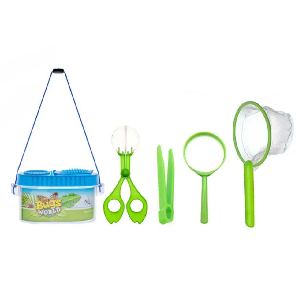 

With Magnifying Glass Outdoor Nature Exploration Tool Transparent Explorer Kit Camping Kit & Bug Catcher Kit Waterproof