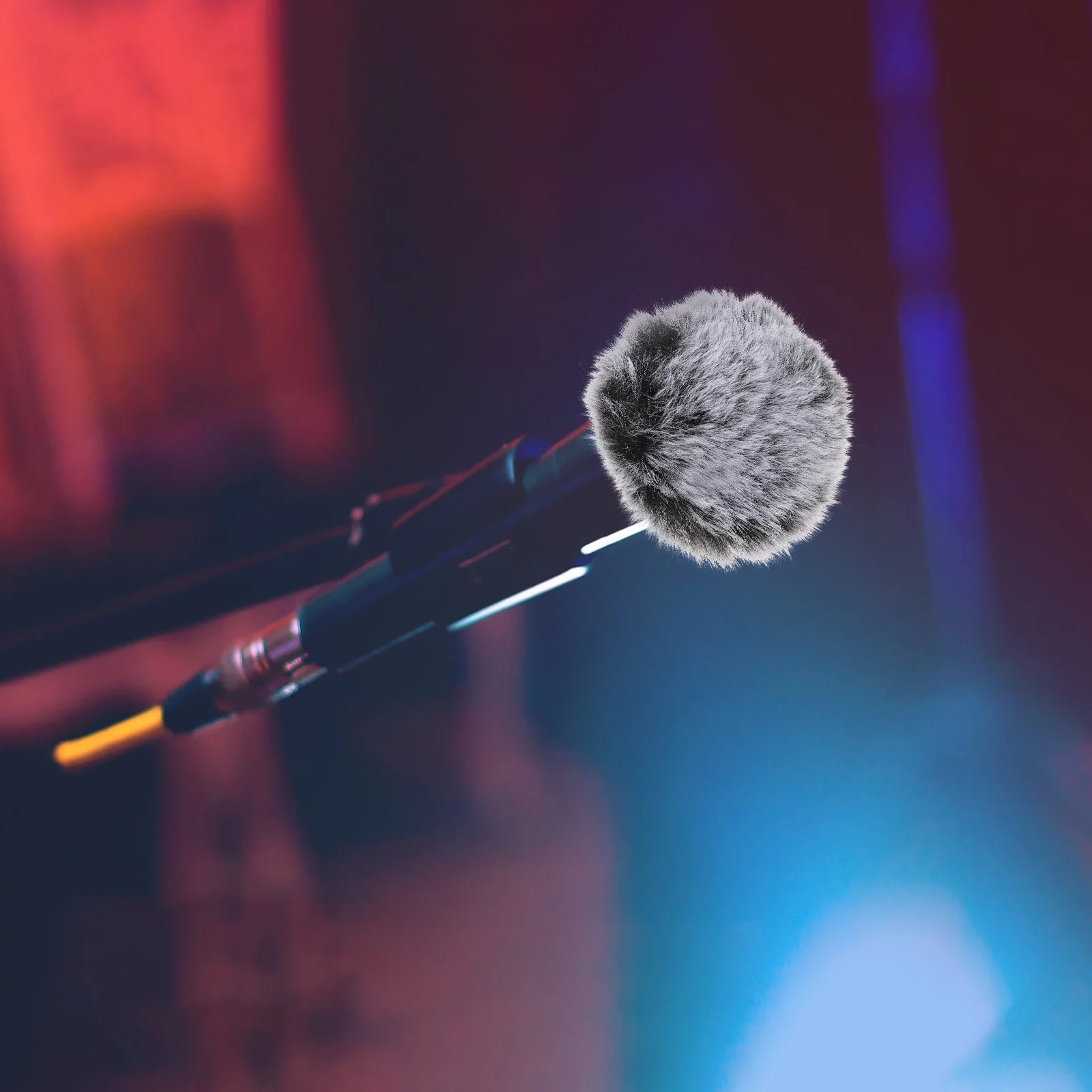 

Microphone Windscreen Cover Furry Mic Protective Cover Windproof Noise Reduction For Outdoor Shooting Recording