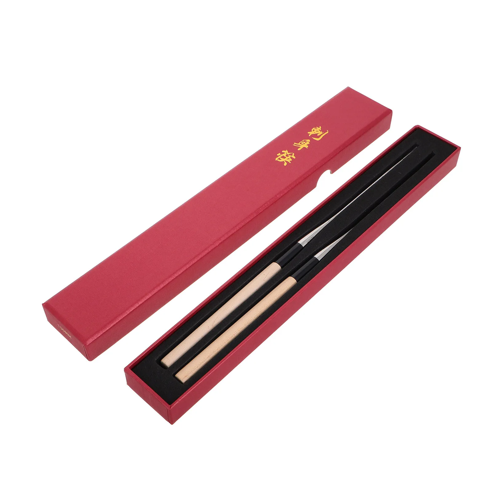 2Pcs Stainless Steel Pointed Japanese Chopsticks Long Cooking Tools for Sushi Sashimi Octopus Balls Cooking Chopsticks