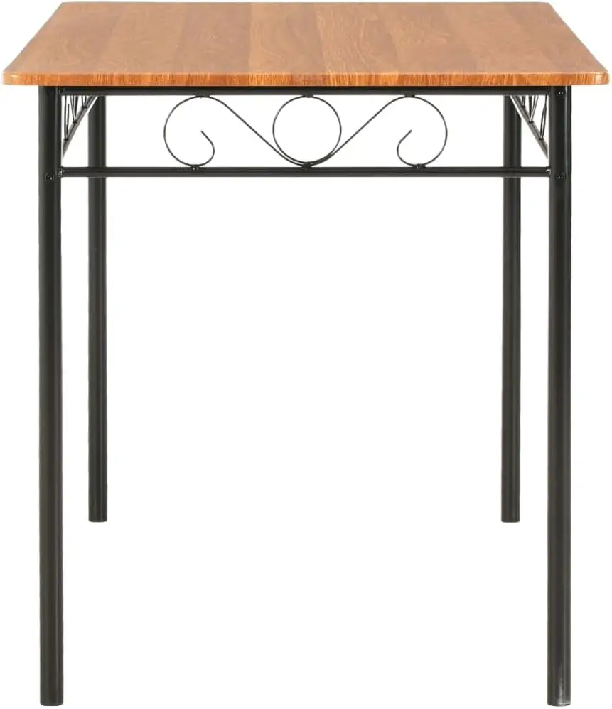 Industrial Style Dining Table,Kitchen Table,Breakfast Table,Home Office Desk,Standing Table,Sturdy Desktop,For