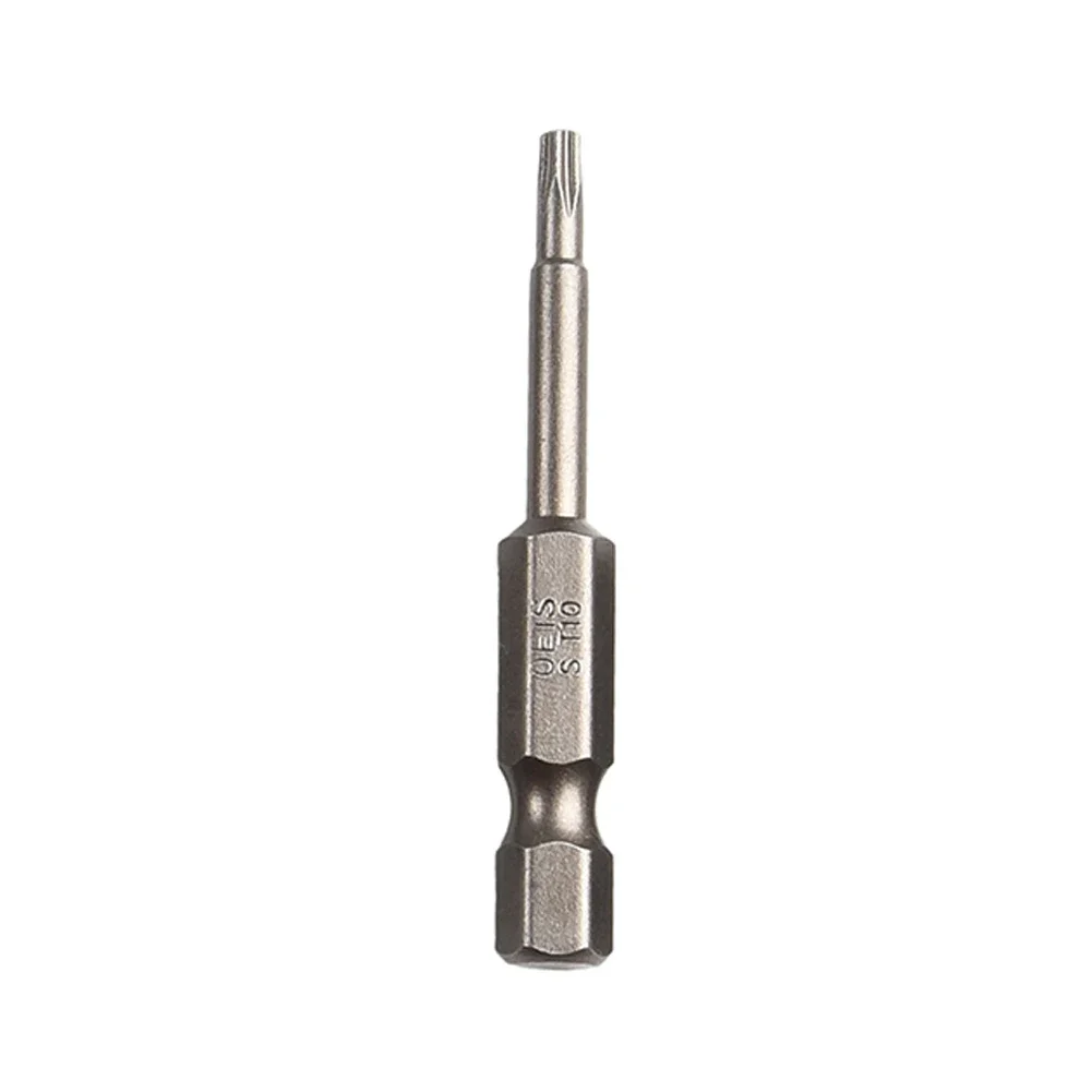 For Electronics Five-point Torx Bit Hex Shank Bit Multiple Torx Sizes Versatile Applications Abrasion Resistant Alloy Steel