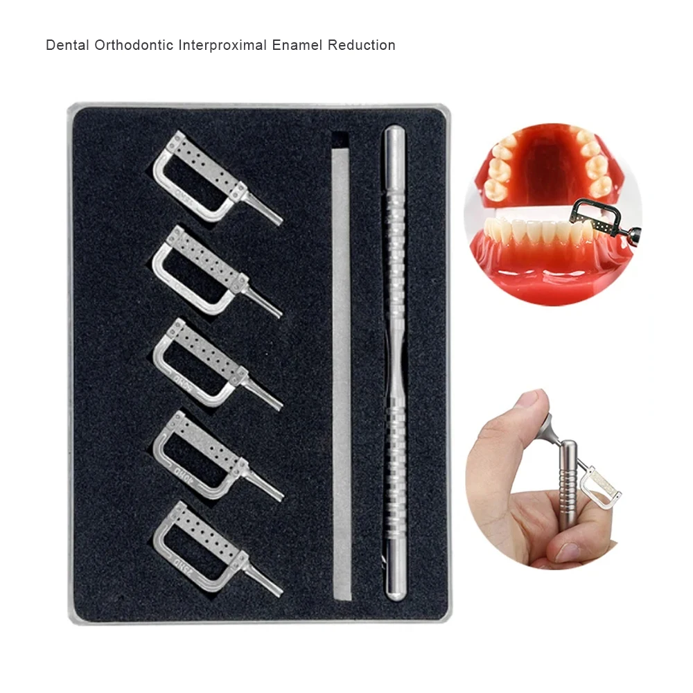 

Dental Double Sided tooth Interproximal Enamel Reduction Strip Slicing Set Polishing Strip tooth Polishing DentistryKit