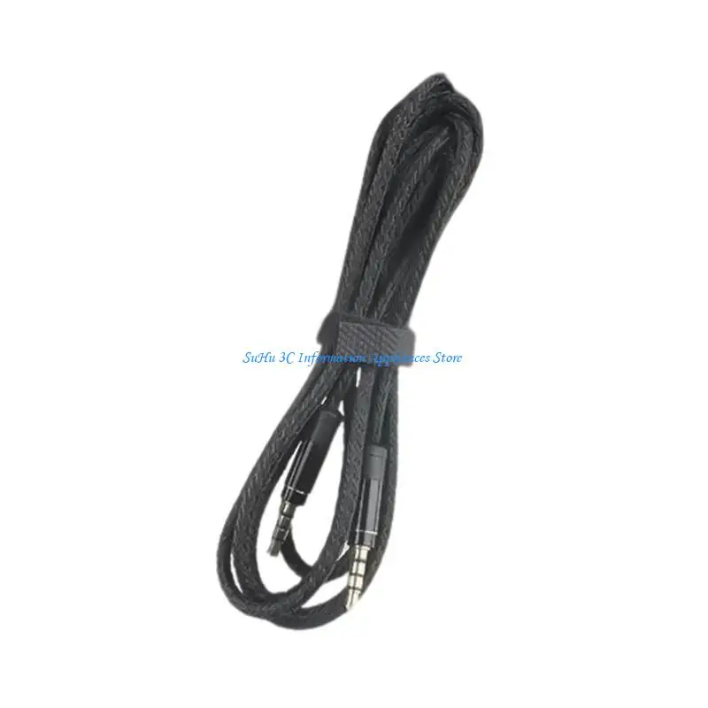  Universal 3.5mm Male to Male Audios Cable with Gold Plated Connectors and AntiTangle Nylon Braiding 3.5mm Cable