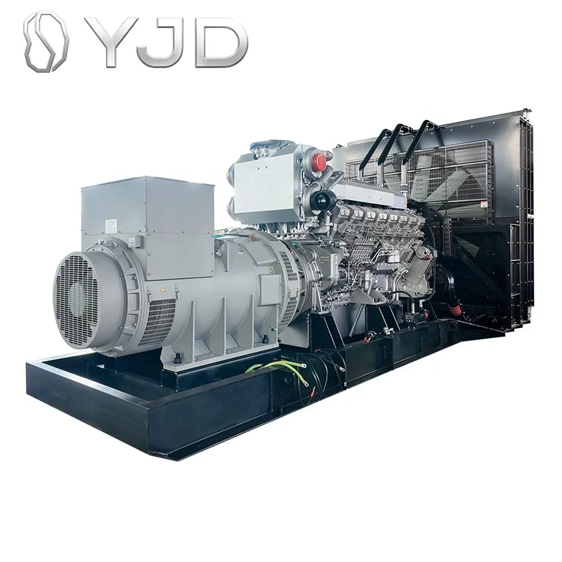 Big Power 1500kw Open Type diesel Generator with Chinese Brand for Industrial Data Center Standby Power