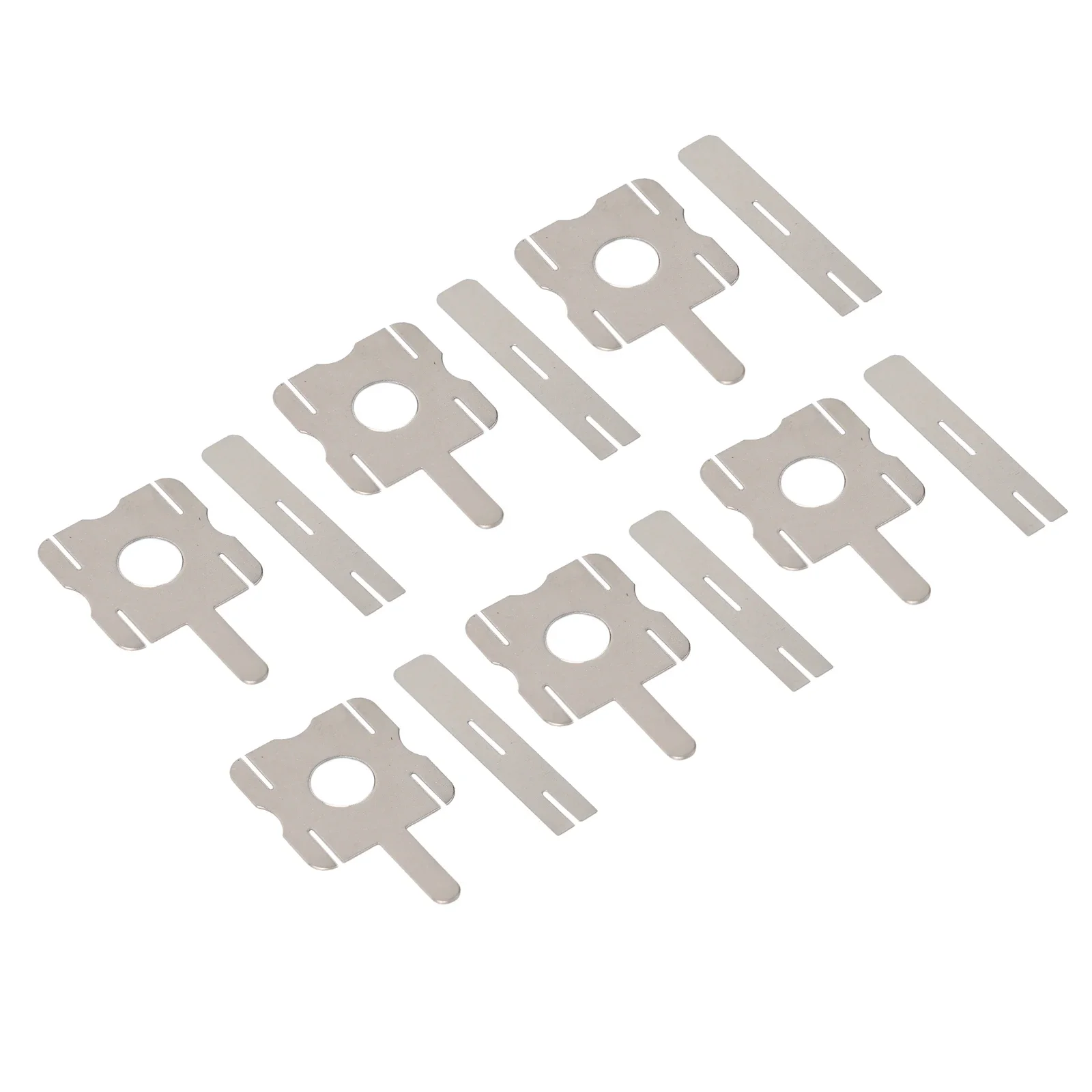 5 Set Spots Welding Nickel Plates 30 PCS Battery Plating Nickle Sheet For Makitas Nickel Plated Steel Welding Equipments