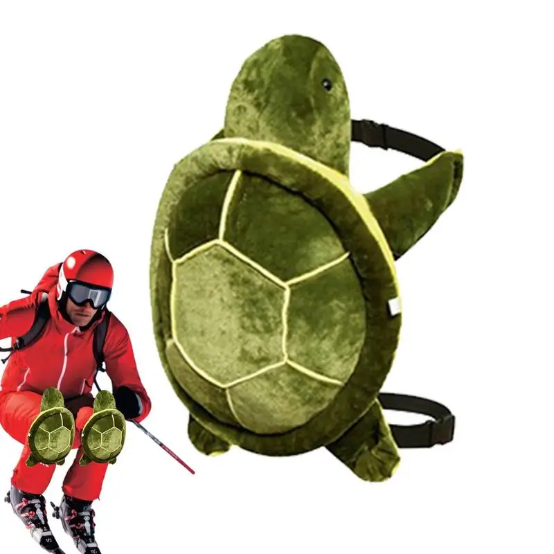 Turtle Butt Pad For Skiing Anti-Fall Ski Protective Gear Hip Butt Pad Cute Snowboard Knee Pads for Kids Adult ski accessory