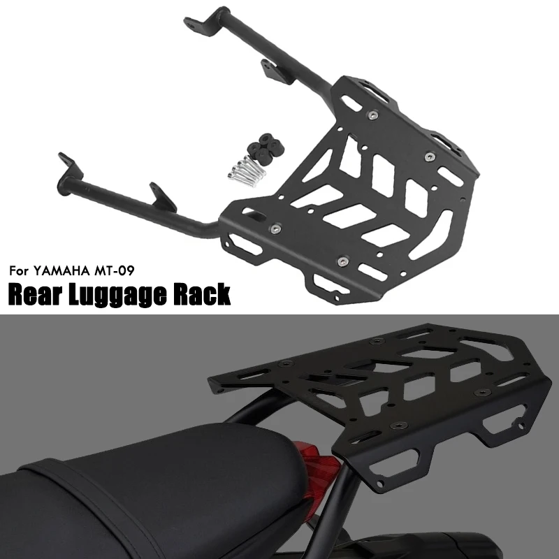 For YAMAHA MT-09 FZ-09 MT09 FZ09 SP 21-26 Motorcycle Rear Luggage Rack Cargo Holder Top Box Carrier Shelf Bracket Accessories