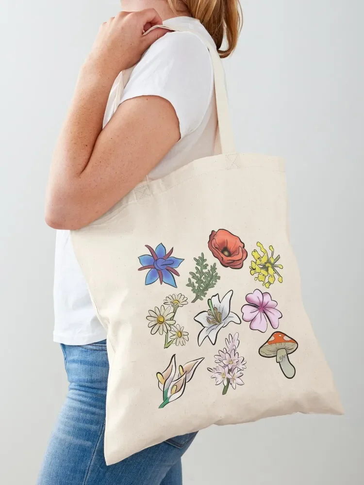 SpiritFarer Spirit Flower Pack Tote Bag Women's beach bags Lady bag custom bags