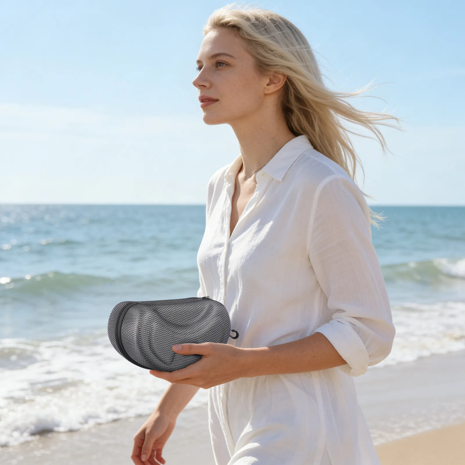 

Чехол для хранения мотоциклетных очков из материала EVA, футляр для солнцезащитных очков, коробка для хранения очков, контейнер для очков для офиса и студентов, 1 шт.