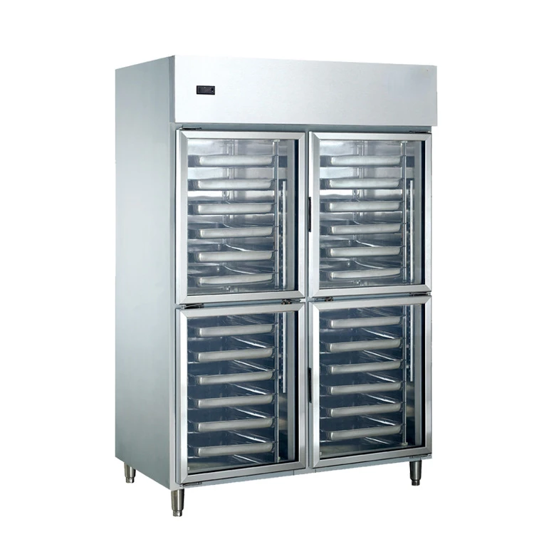 FX-L4 Four-Door with Strip Refrigerated Cabinet Commercial Large Capacity Display Cabinet Fresh Cabinet Refrigerator Commercial