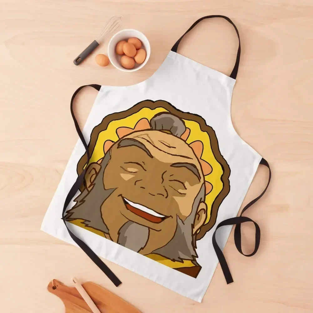 

Uncle Iroh Apron For Home Accessories Woman Work Kitchens For Men Chef Accessory Apron