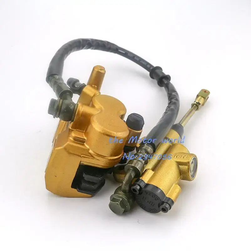 Motorcycle Rear Brake Pump Foot Hydraulic Refit   Master Cylinder  For Suzuki Kawasaki Honda Yamaha