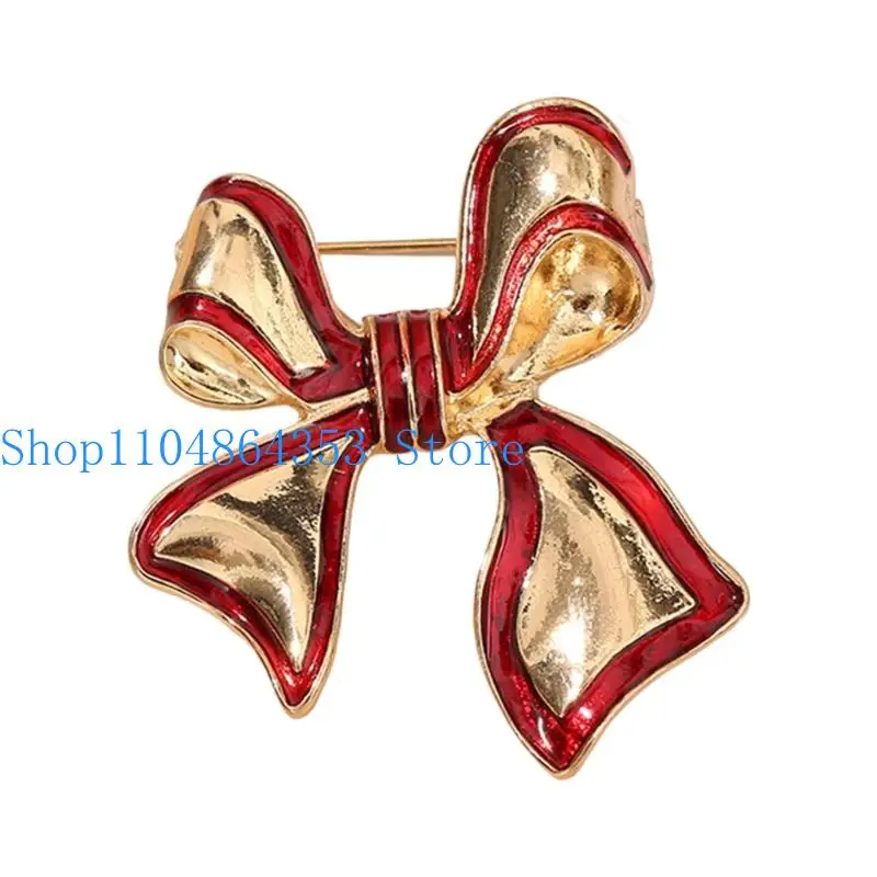 652F Butterfly Brooches Fashion Statement Brooch Evening Party Brooch Unique Bowknot Clothing Jewelry Present for Women Girl