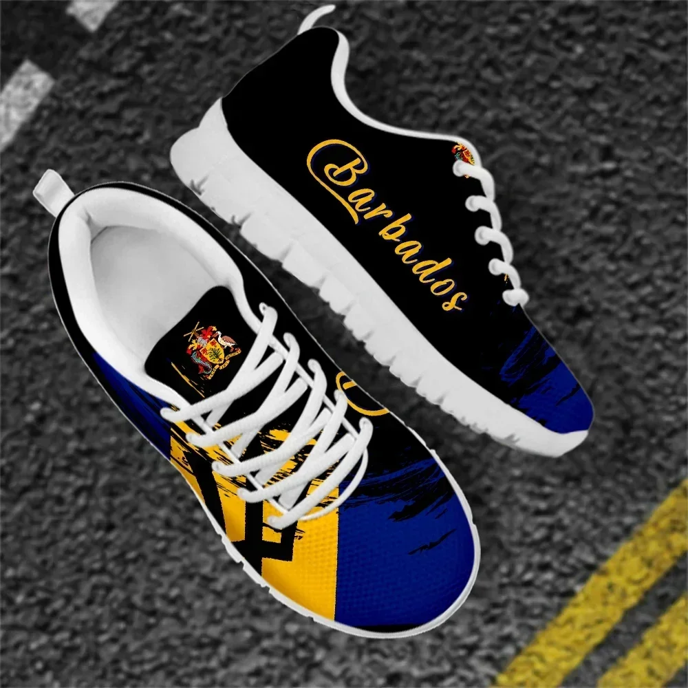 Shoes for Women Republic of Barbados Flag Brand Designer Men Sport Mesh Sneakers Fashion Couple Athletic Running Footwear