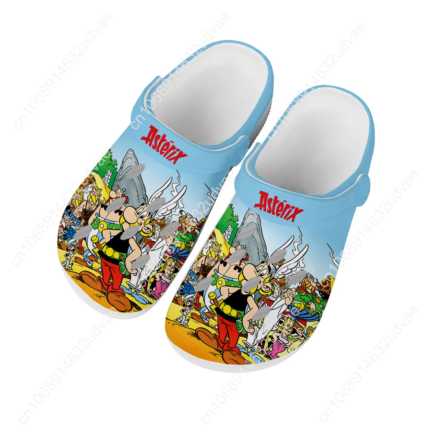 

Asterix Obelix Sandals Men Women Teenager Fashion Water Shoes Animation Garden Breathable Comfort Beach Custom Slippers