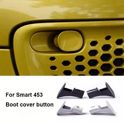2Pcs Front Bumper Hood Buckle Cover Clip For Smart 453 Fortwo Forfour 2015 2016 2017 2018 2019 Accessories