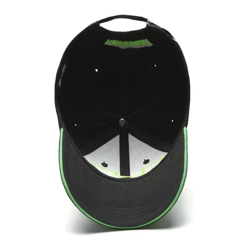 Kawasaki unisex wyszywane litery kamuflaż czapki baseballowe wiosenne i jesienne regulowane kapelusze na co dzień kapelusz z filtrem przeciwsłonecznym