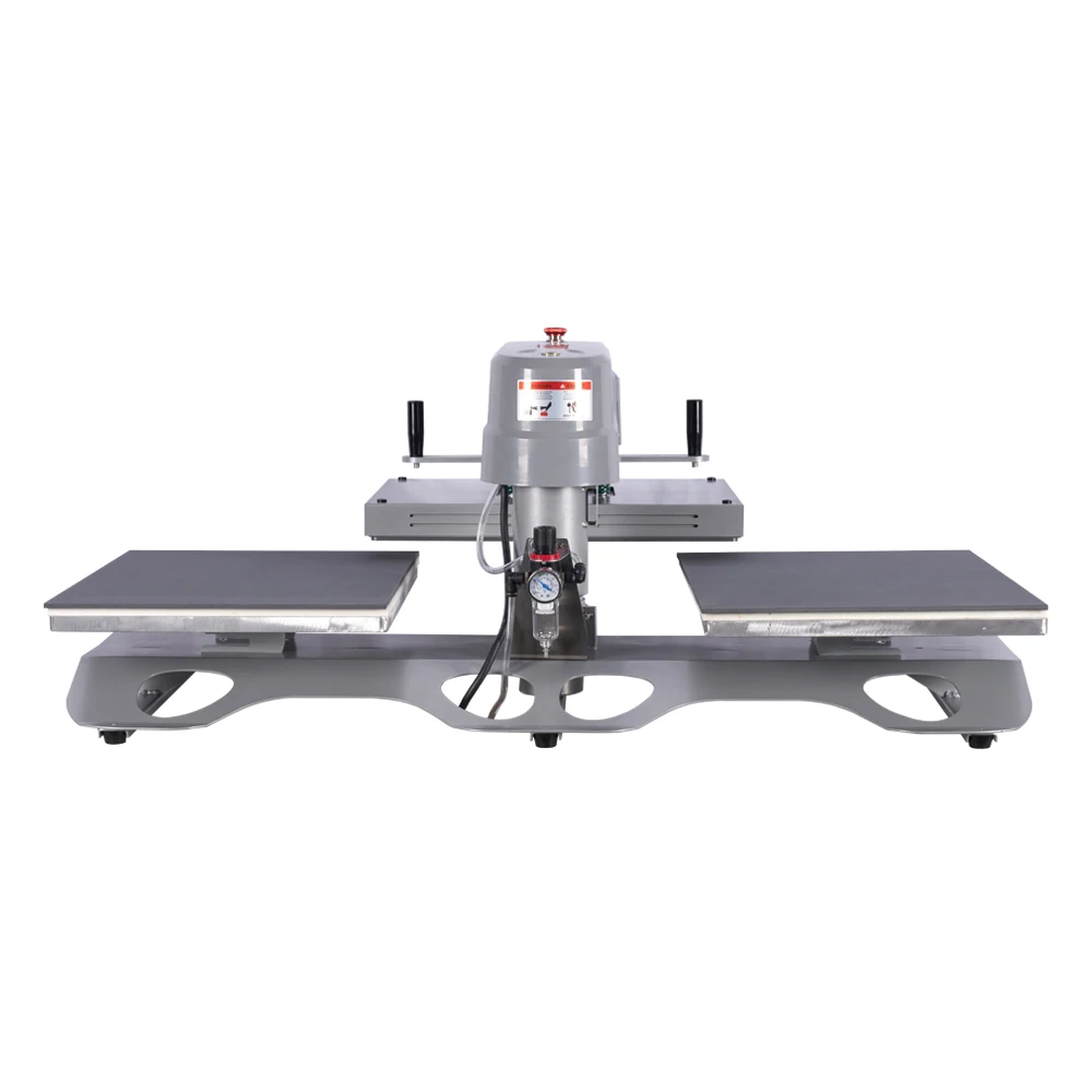 16 x 20인치 열 프레스 기계, 승화용 듀얼 플래튼 스윙 헤드 열전사, 가정용 DIY 공압식 LCD 화면 제어 에어 스프링