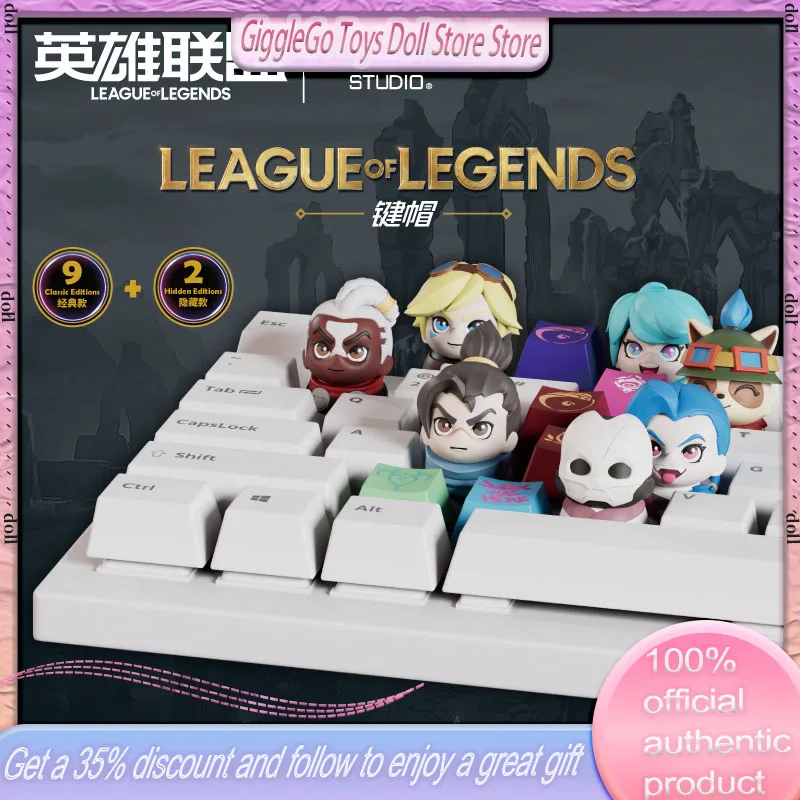 Soap Studio League Of Legends League Of Legends Lol Keycap Blind Box 2025 Global Finals Game Peripheral Trendy Play Pendant Gift