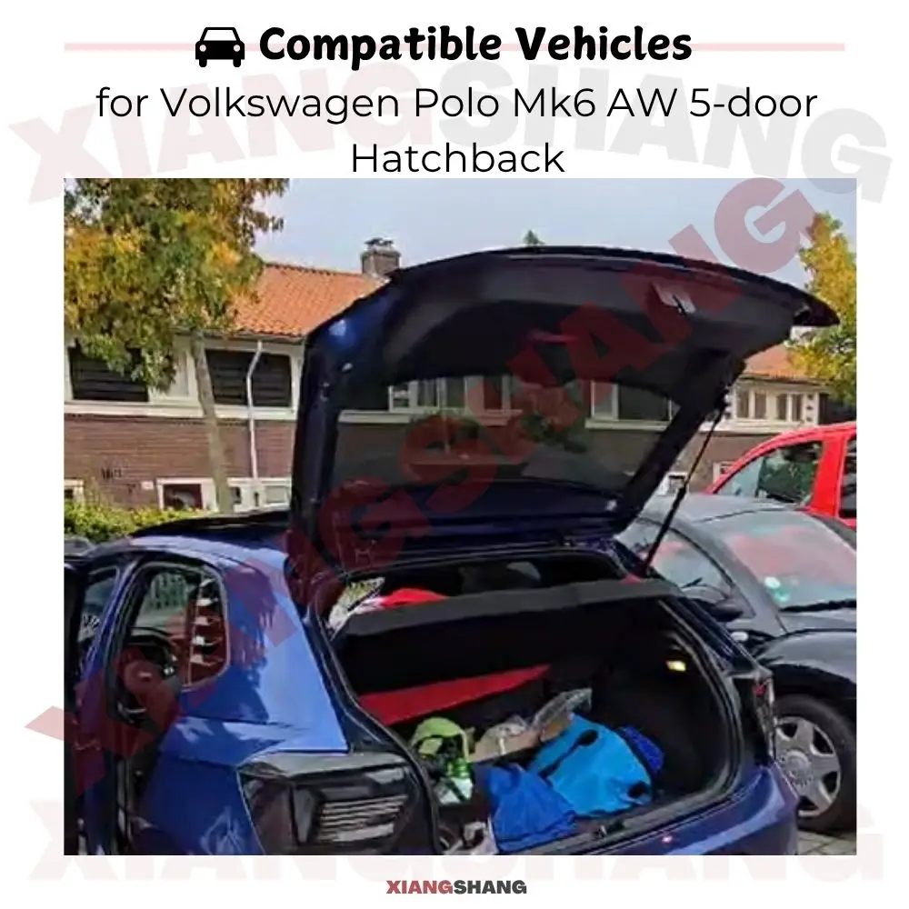 

Auto Pop-Up Trunk Struts for Volkswagen Polo AW 5-door Hatchback 2017-present Automatic Opening Gas Lift Supports with Springs