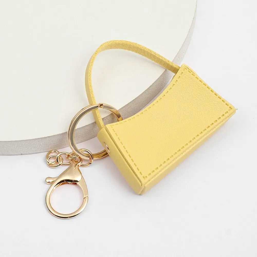 

Новый кавайный брелок, маленькая изогнутая сумка, мини-брелок ярких цветов, креативное украшение автомобиля