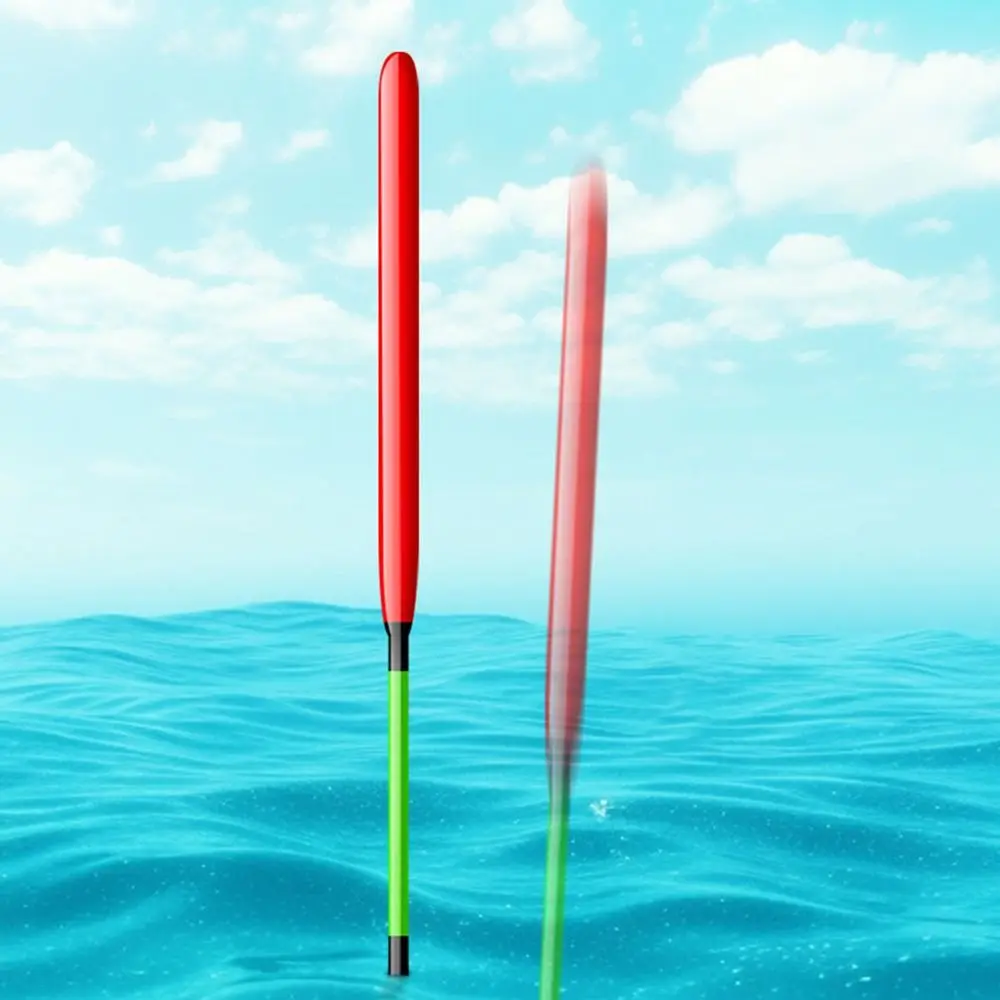 2pcs New High Sensitivity Shallow Water Floating Bold Hollow Tail Eye-catching Fish Float Fishing Accessories Water Skin Float