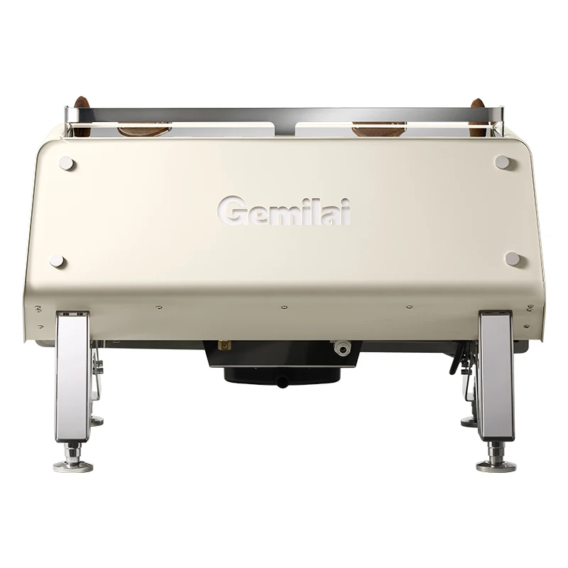 Gemilai G3226C Luxury Italian Espresso Commercial Machine 2-Group Head Manual Heavy Duty Boiler Electric 58mm GS Certified Cafe