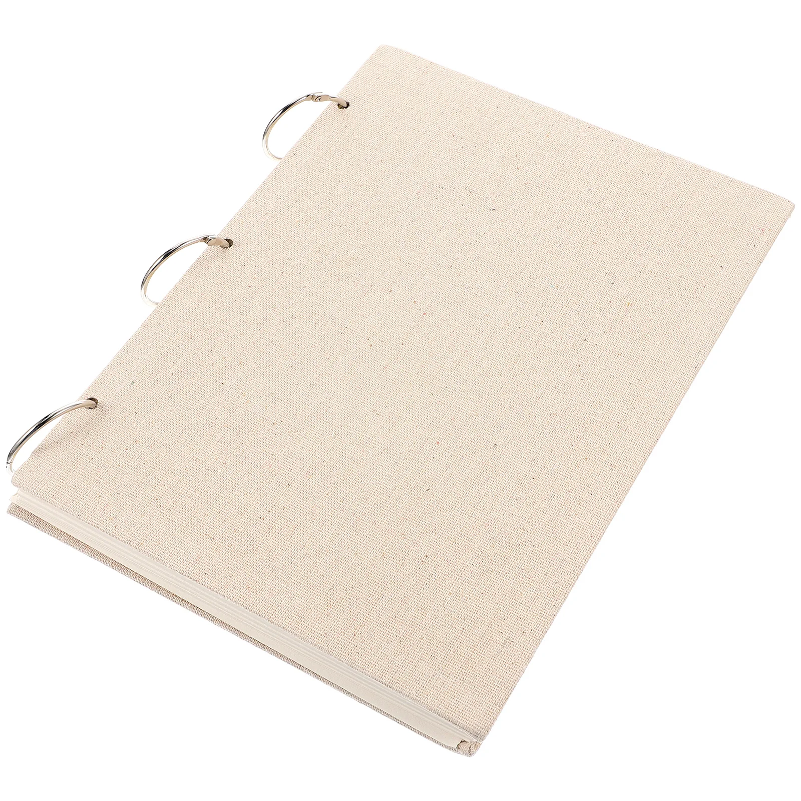 

Premium Hardcover Sketch Book 90Gsm Refillable Loose Leaf Art Journal Drawing Painting Sketchpad Notebook Stationery Supply For