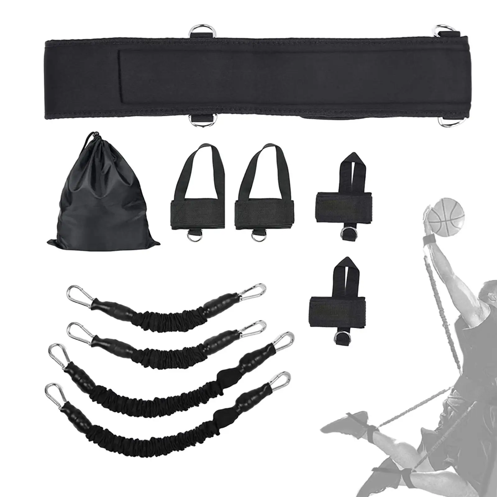 Boxing Training Resistance Bands Exercise Bands Jump for Resistance Training Speed Basketball Fighting Punches/Kicks