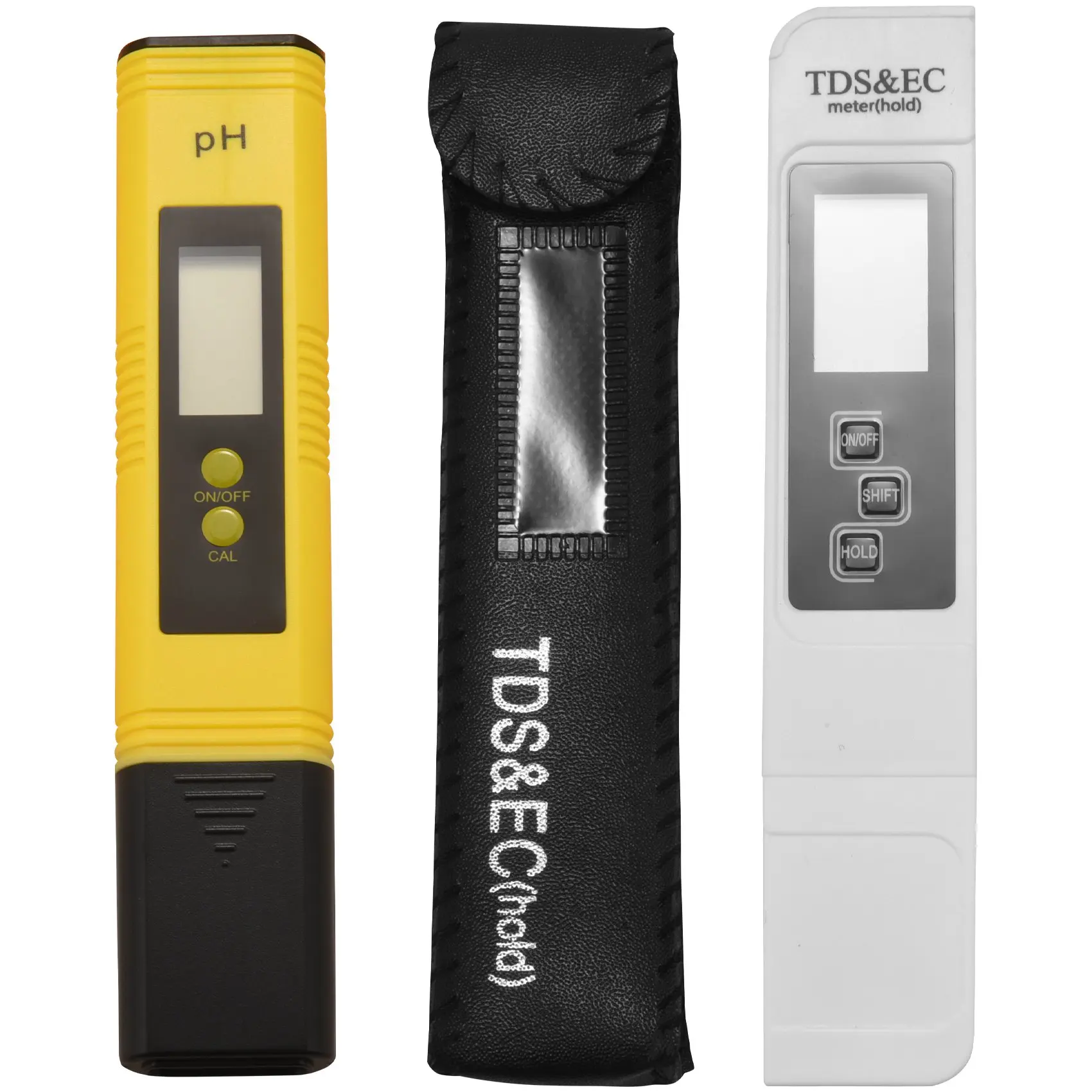 PH Meter and TDS Meter,Digital Water Quality Tester, 0-9990 PPM, EC and Temperature Measurement 0. PH High Precision