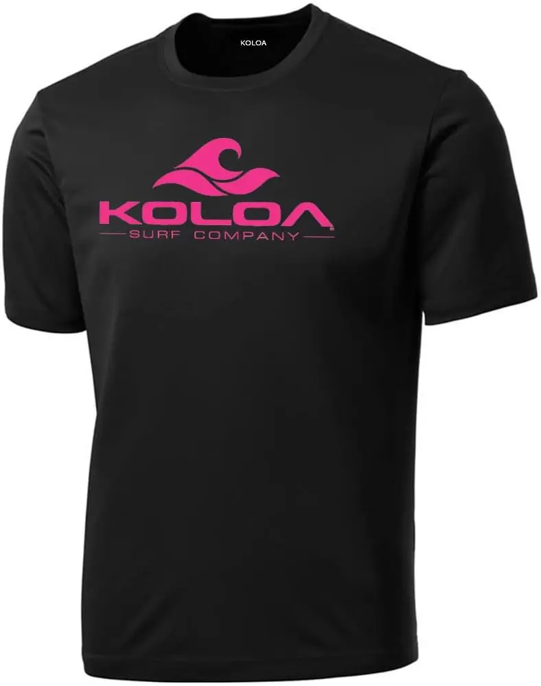 Koloa Surf Classic Wave Moisture Wicking Athletic Athletic Training T-Shirts