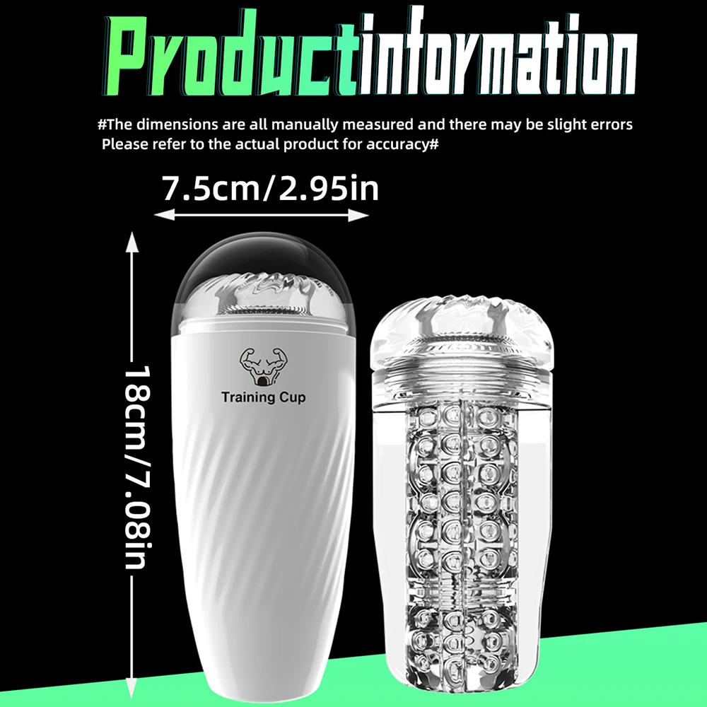 Male Masturbation Cup Soft Silicone Pocket Pussy Endurance Exercise Transport Male Masturbator Adult Goods Sex Toy for Men