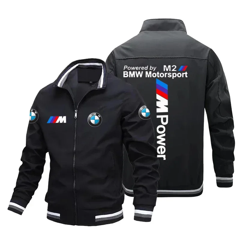 New Men's Jacket BMW Jacket Comfortable Mature High end Motorcycle Logo Jacket Stormtrooper Jacket Outdoor Business2025