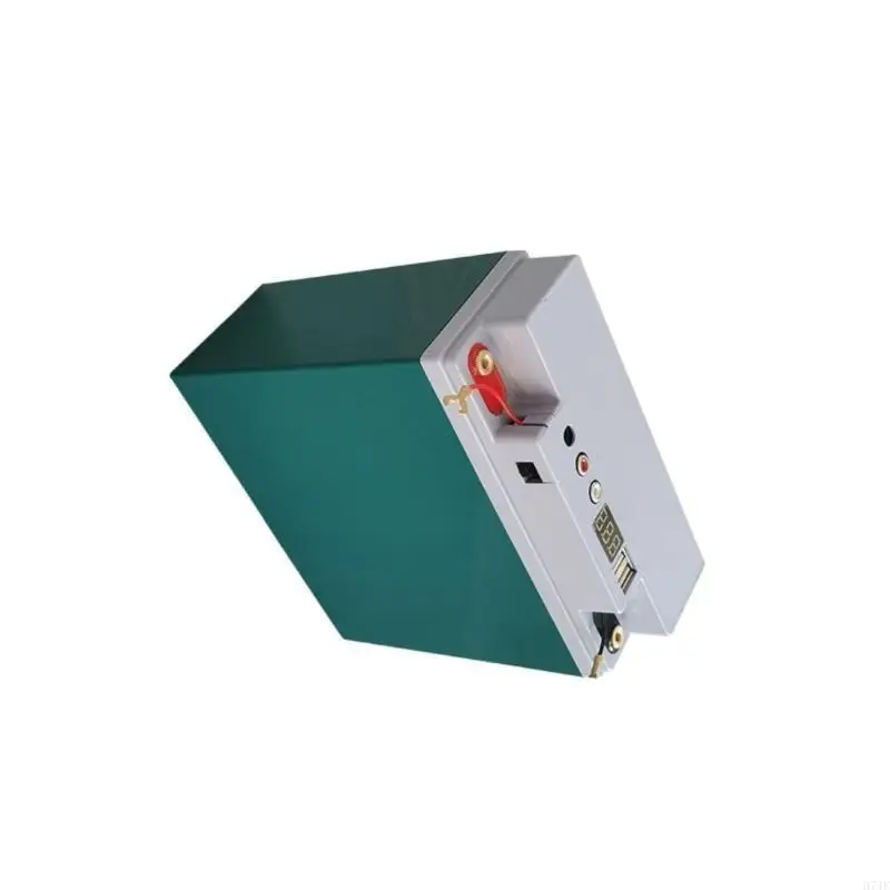 H7JF 12V 17A Организаторы аккумулятора Организаторы для хранения контейнера для хранения контейнера с 2 USB Output ЖК -дисплей