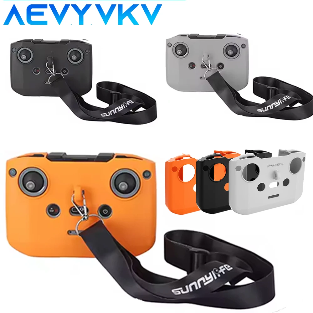 Controller Silicone for DJI RC N3 N2 N1 Silicone Case for DJI NEO/Air 3S/Mini 4 Pro Sleeve with Lanyard Protection Accessories