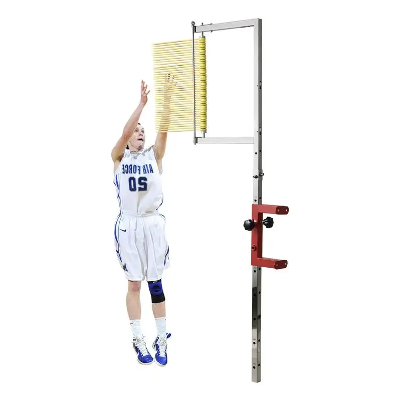

Vertical Jump Tester Wall Mount Adjustable Jump Tester Training Equipment Wall Mounted Vertical Challenger Measuring Tool
