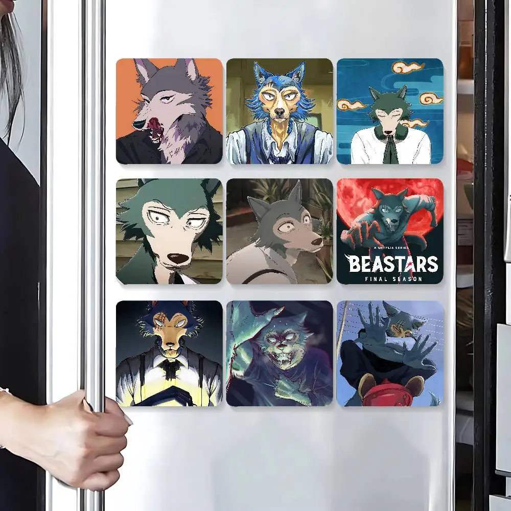 Cartoon Anime B-Beastars Refrigerator Magnets Cute Cartoon Magnetic Personality Decorations Creative Gifts