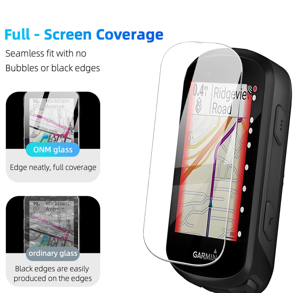 GPS付きフルガラスシリコンケース Garmin Edge 840 530 540 830 1040