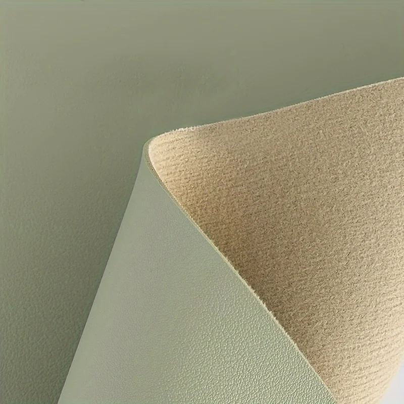 قطعة واحدة من حصيرة الطاولة المصنوعة من الجلد الصناعي المقاوم للماء مقاس كبير - لوحة ماوس مكتبية غير قابلة للانزلاق بلون موحد وحصيرة حماية لوحة المفاتيح #6