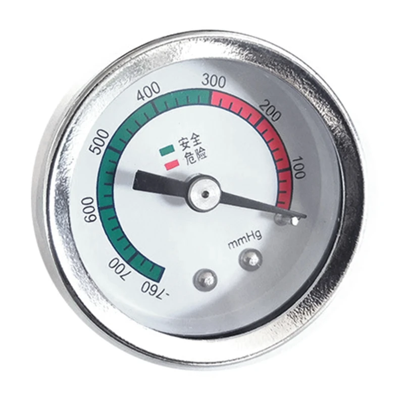 Vacuum Pressure Gauge Negative Pressure Meter Plastic & Metal -0.1~0