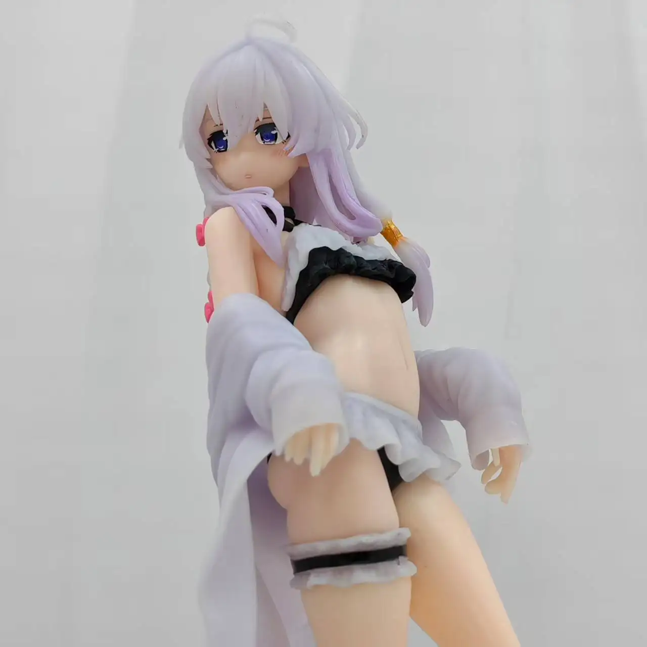 19 cm Kawaii Die Reise von Elaina Sexy Nette Bademode Figur Desktop Dekoration Ornament PVC Action Modell Spielzeug Geschenke