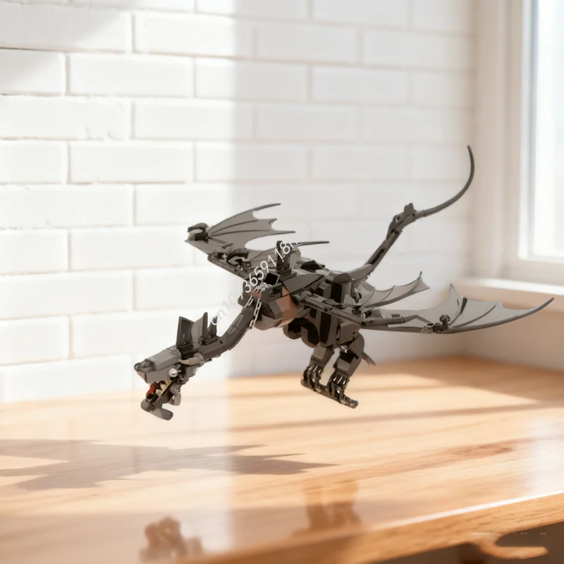 384 قطعة MOC The Fell Beast Hobbit واللورد لعبة مجسمة اللبنات العمارة تجميع لتقوم بها بنفسك هدية الكريسماس عيد ميلاد الإبداعية