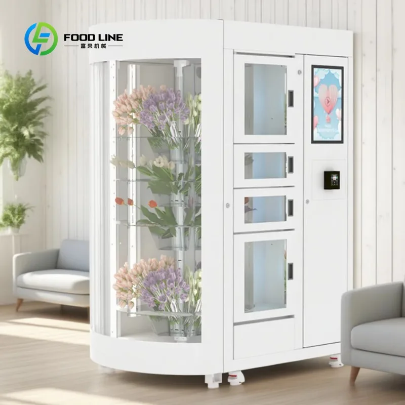 Customized perfect for last-minute gifts, flower vending machine with humidifier